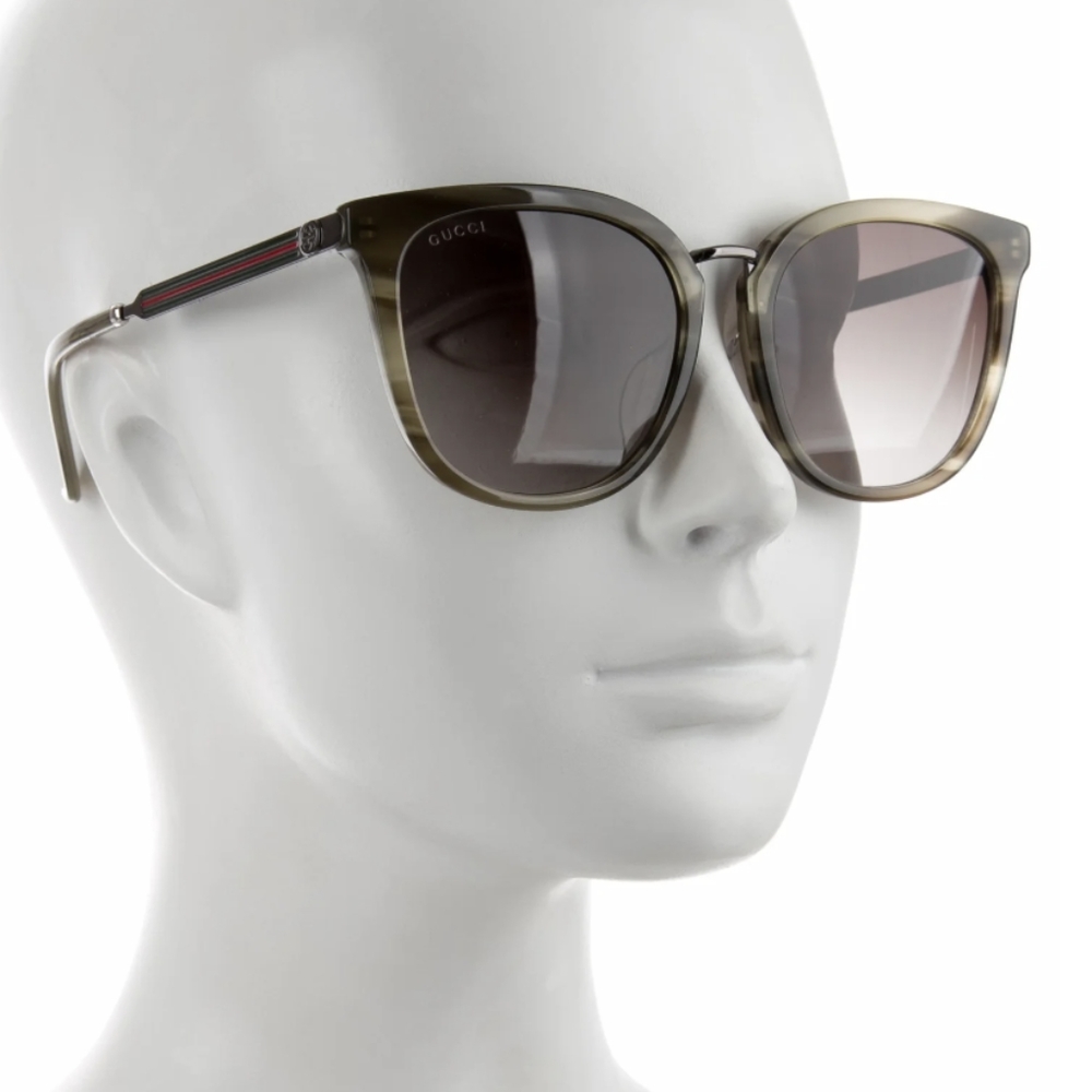 GUCCI Logo-Embellished Gradient Sunglasses